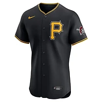 Nike Pittsburgh Pirates Alternate Vapor Premier Elite Patch Jersey