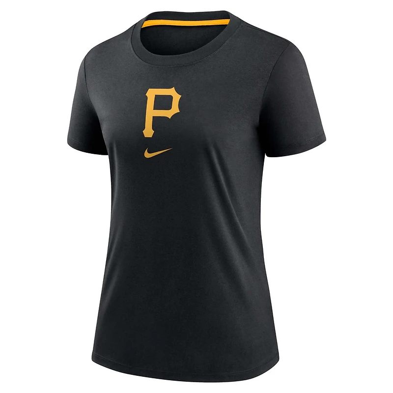 Nike Pittsburgh Pirates Authentic Collection Early Work Tri-Blend T-Shirt