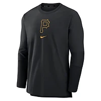 Nike Pittsburgh Pirates Authentic Collection Player Performance Pullover Sweatshirt