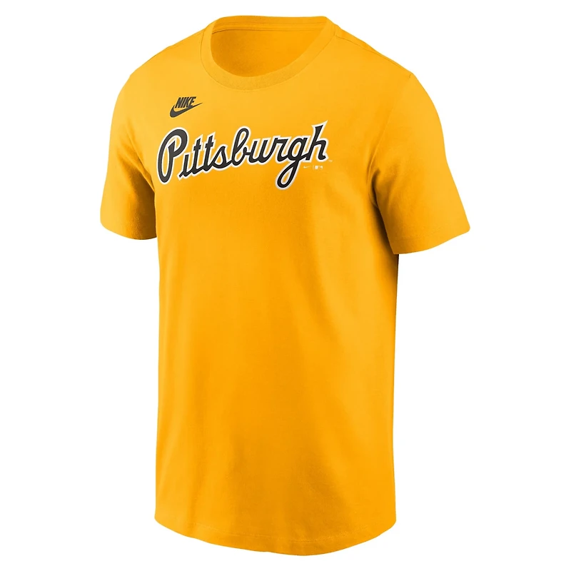 Nike Pittsburgh Pirates Cooperstown Wordmark T-Shirt