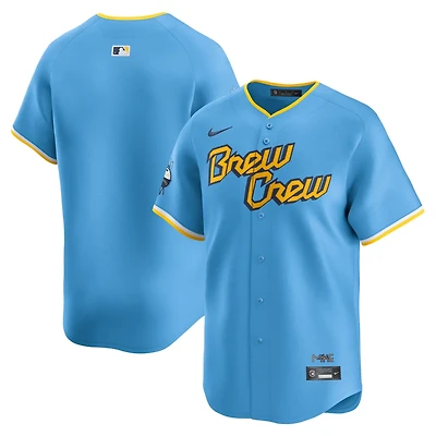 Nike Powder Milwaukee Brewers City Connect Limited Jersey
