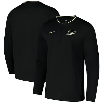Nike Purdue Boilermakers Coaches Quarter-Zip Jacket