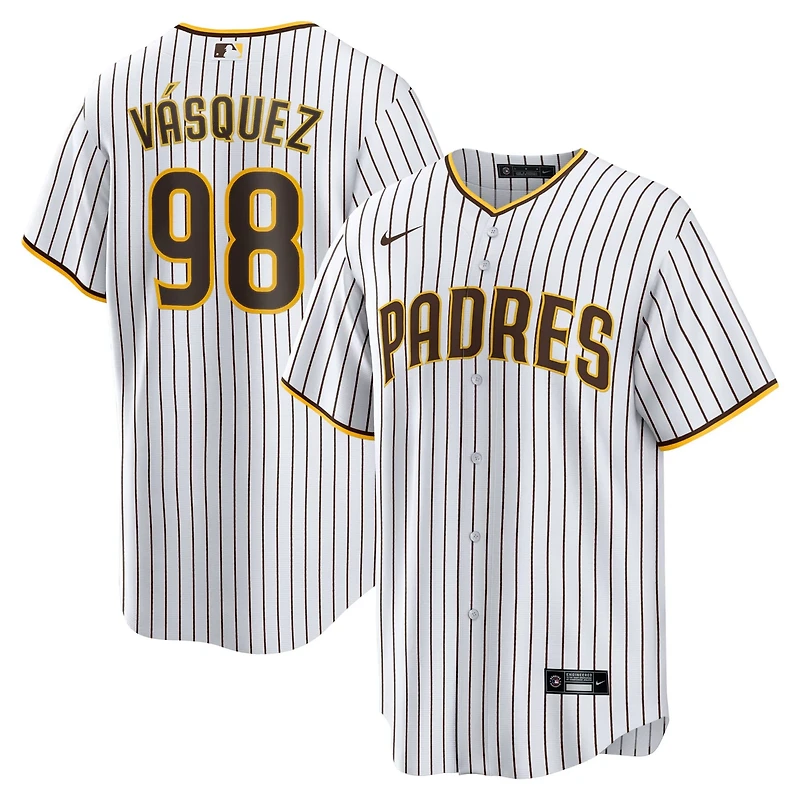 Nike Randy Vasquez San Diego Padres Home Replica Jersey