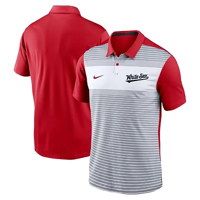 Nike Red Chicago Sox 2025 City Connect Fashion Legacy Icon Vapor Performance Polo