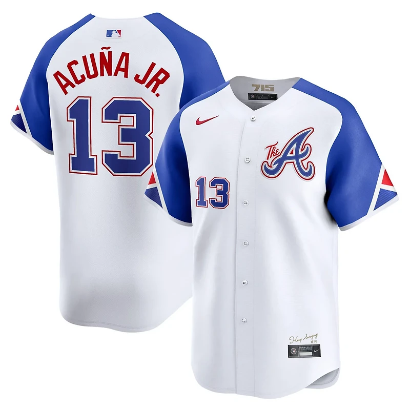 Nike Ronald Acua Jr Atlanta Braves City Connect Limited Jersey