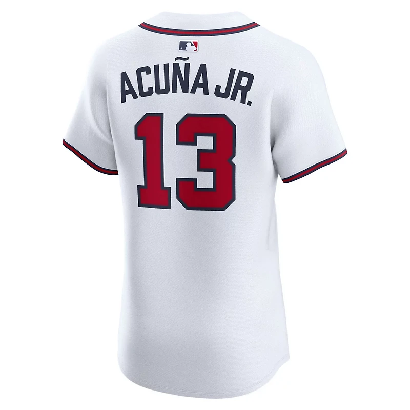 Nike Ronald Acua Jr Atlanta Braves Home Elite Player Jersey
