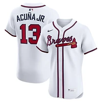 Nike Ronald Acua Jr Atlanta Braves Home Elite Player Jersey