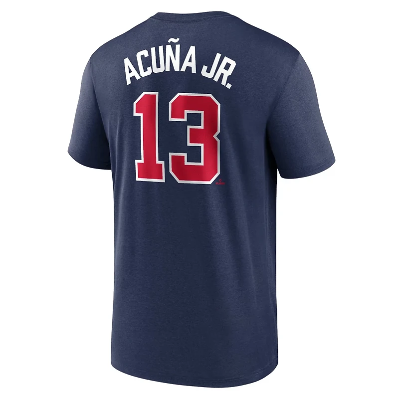 Nike Ronald Acua Jr Atlanta Braves Legend Name and Number Home T-Shirt