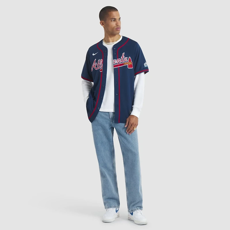 Nike Ronald Acuna Jr Atlanta Braves 2025 MLB Speedway Classic Alternate Limited Player Jersey