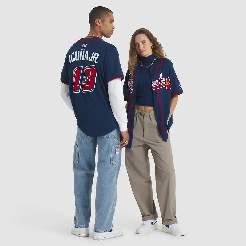 Nike Ronald Acuna Jr Atlanta Braves 2025 MLB Speedway Classic Alternate Limited Player Jersey