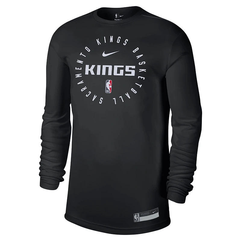 Nike Sacramento Kings 2024 25 Legend On-Court Practice Long Sleeve T-Shirt