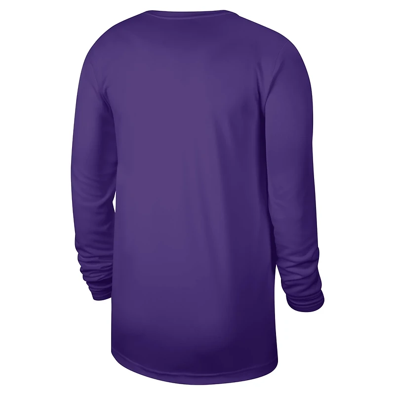 Nike Sacramento Kings 2024 25 Legend On-Court Practice Long Sleeve T-Shirt