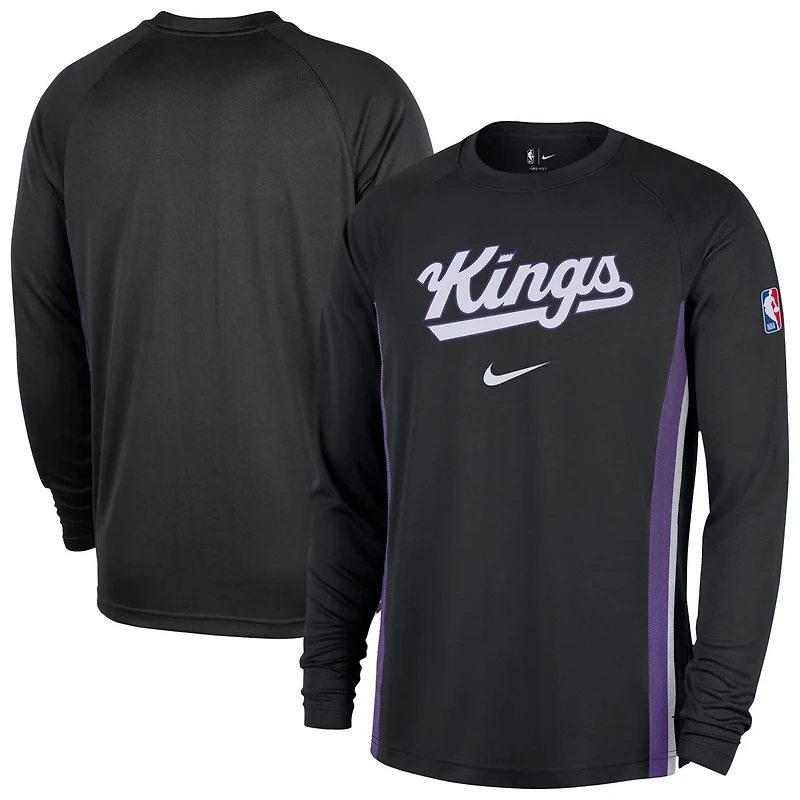 Nike Sacramento Kings 2025 26 Authentic Pre-Game Legend Dri-FIT Long Sleeve Shooting Shirt