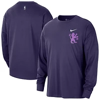 Nike Sacramento Kings 2025 26 City Edition Remix Essential Logo Long Sleeve T-Shirt