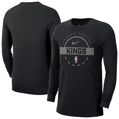 Nike Sacramento Kings Authentic Long Sleeve Practice T-Shirt