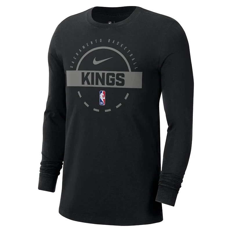 Nike Sacramento Kings Authentic Long Sleeve Practice T-Shirt