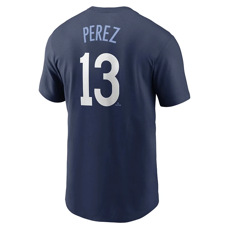 Nike Salvador Perez Kansas City Royals 2024 Connect Fuse Name  Number T-Shirt