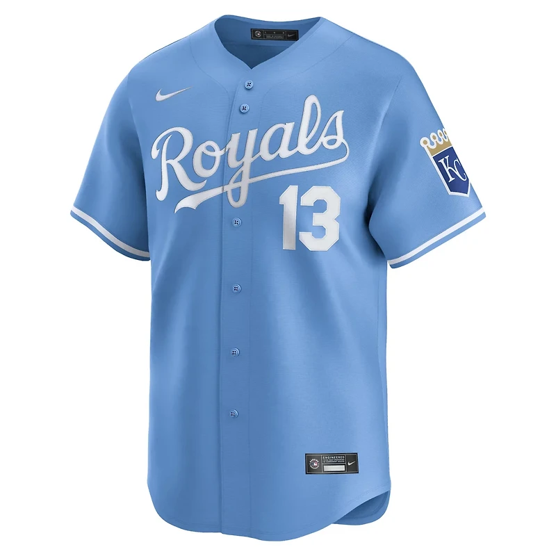 Nike Salvador Perez Light Kansas City Royals Alternate Limited Player Jersey