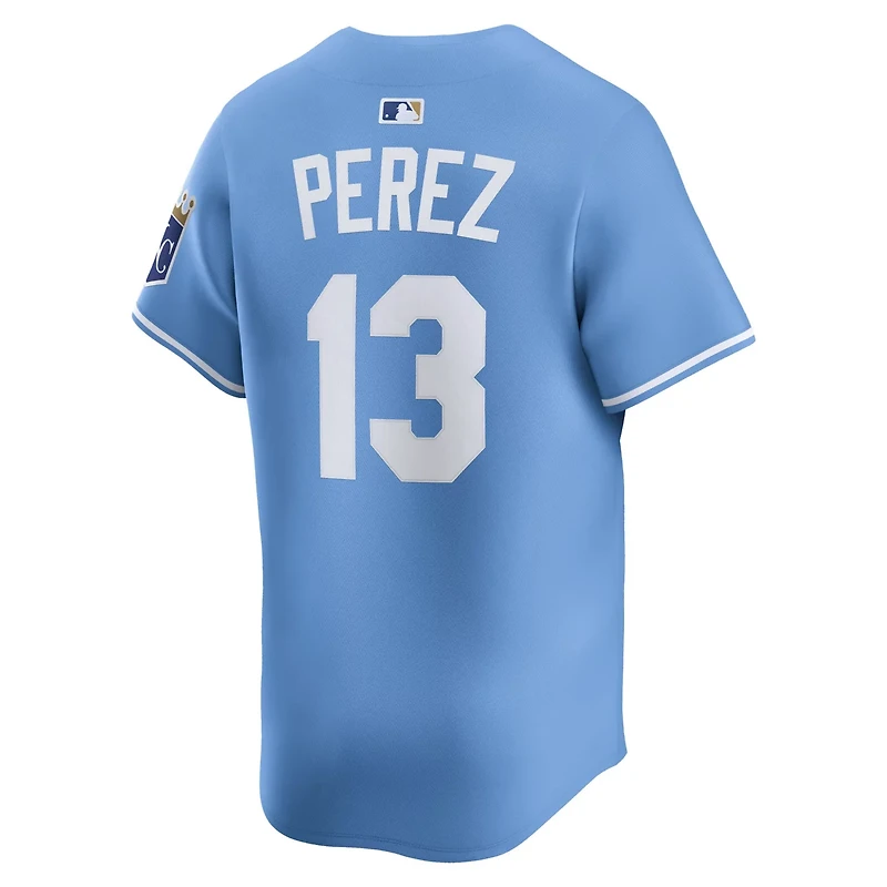 Nike Salvador Perez Light Kansas City Royals Alternate Limited Player Jersey