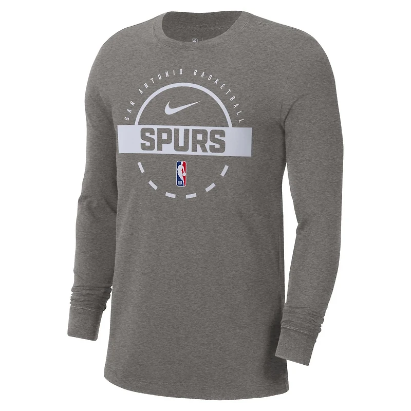 Nike San Antonio Spurs Authentic Long Sleeve Practice T-Shirt