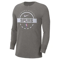 Nike San Antonio Spurs Authentic Long Sleeve Practice T-Shirt