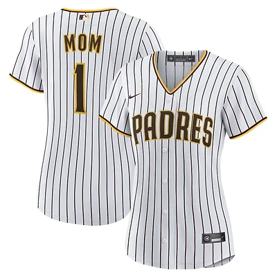 Nike San Diego Padres 1 Mom Home Replica Jersey