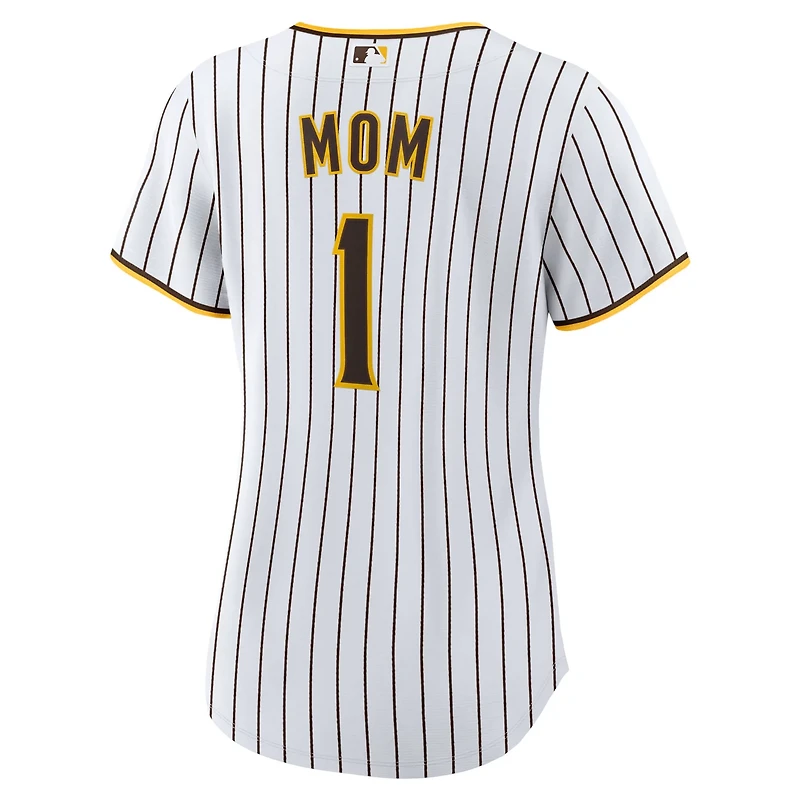 Nike San Diego Padres 1 Mom Home Replica Jersey