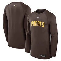 Nike San Diego Padres Authentic Collection Game Time Raglan Performance Long Sleeve T-Shirt
