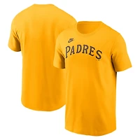 Nike San Diego Padres Cooperstown Wordmark T-Shirt