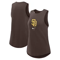 Nike San Diego Padres Legacy Icon High Neck Performance Tank Top