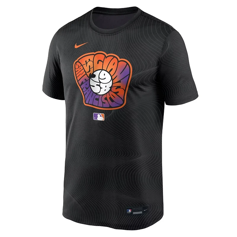 Nike San Francisco Giants 2025 City Connect Authentic Collection Legend Performance T-Shirt