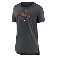 Nike San Francisco Giants Authentic Collection Early Work Tri-Blend T-Shirt