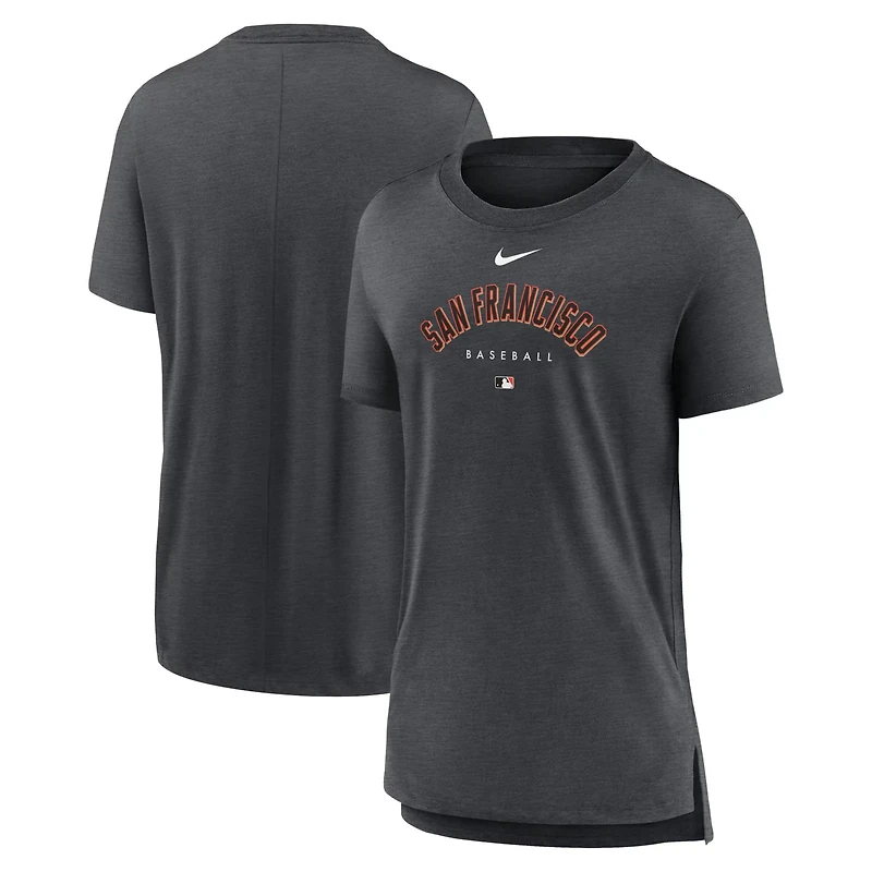 Nike San Francisco Giants Authentic Collection Early Work Tri-Blend T-Shirt