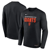 Nike San Francisco Giants Authentic Collection Legend Dri-FIT Long Sleeve T-Shirt