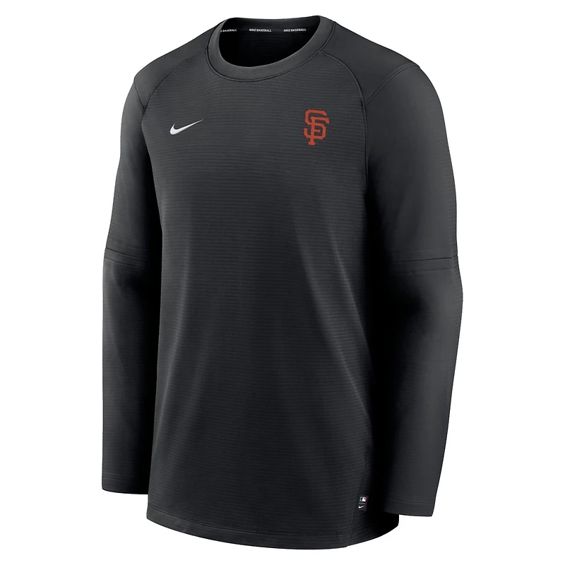 Nike San Francisco Giants Authentic Collection Logo Performance Long Sleeve T-Shirt