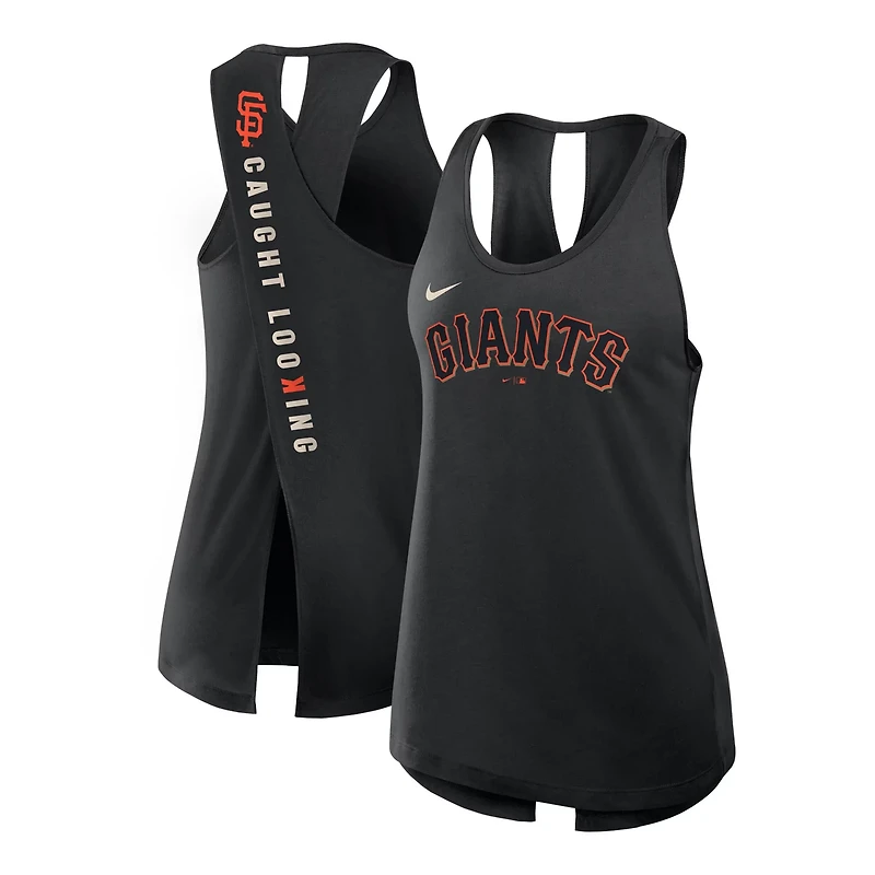 Nike San Francisco Giants Crisscross Performance Tank Top