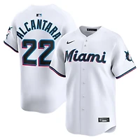 Nike Sandy Alcantara Miami Marlins Home Limited Player Jersey
