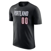 Nike Scoot Henderson Portland Trail Blazers Icon Edition Name  Number T-Shirt