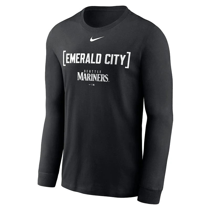 Nike Seattle Mariners Local Nickname Long Sleeve T-Shirt