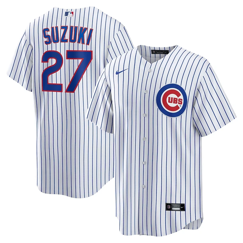 Nike Seiya Suzuki Chicago Cubs Home Replica Jersey