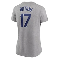 Nike Shohei Ohtani Los Angeles Dodgers Fuse Name  Number T-Shirt