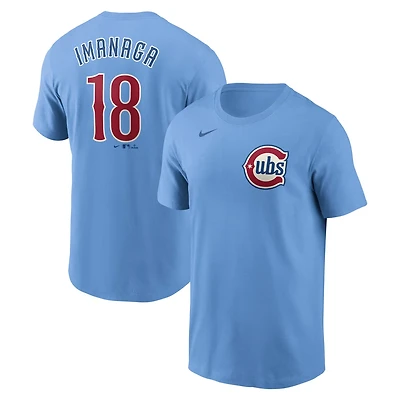 Nike Shta Imanaga Baby Chicago Cubs Fuse Name Number T-Shirt
