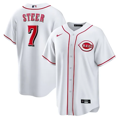 Nike Spencer Steer Cincinnati Reds Home Replica Jersey