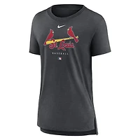Nike St Louis Cardinals Authentic Collection Early Work Tri-Blend T-Shirt
