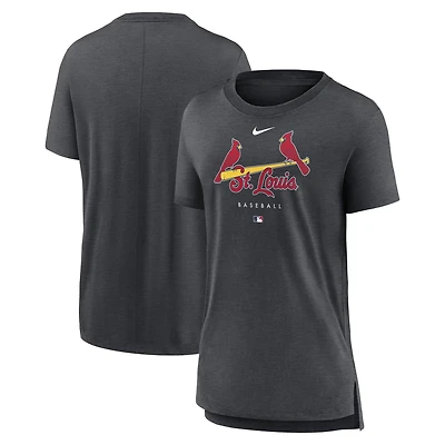 Nike St Louis Cardinals Authentic Collection Early Work Tri-Blend T-Shirt