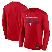 Nike St Louis Cardinals Authentic Collection Legend Dri-FIT Long Sleeve T-Shirt