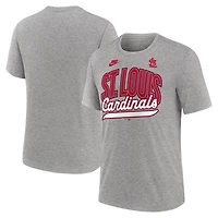 Nike St Louis Cardinals Cooperstown Collection Retro Tri-Blend T-Shirt