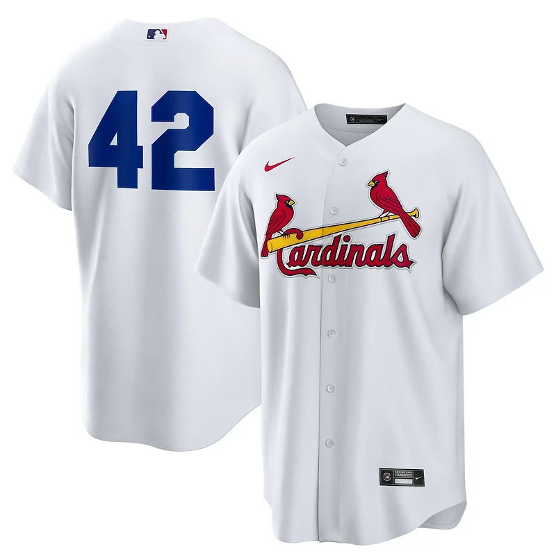 Nike St Louis Cardinals Home 2025 Jackie Robinson Day Replica Jersey