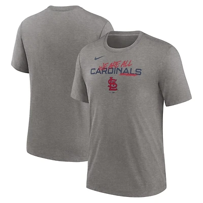 Nike St Louis Cardinals We Are All Tri-Blend T-Shirt