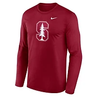Nike Stanford Cardinal Primetime Primary Legend Long Sleeve T-Shirt